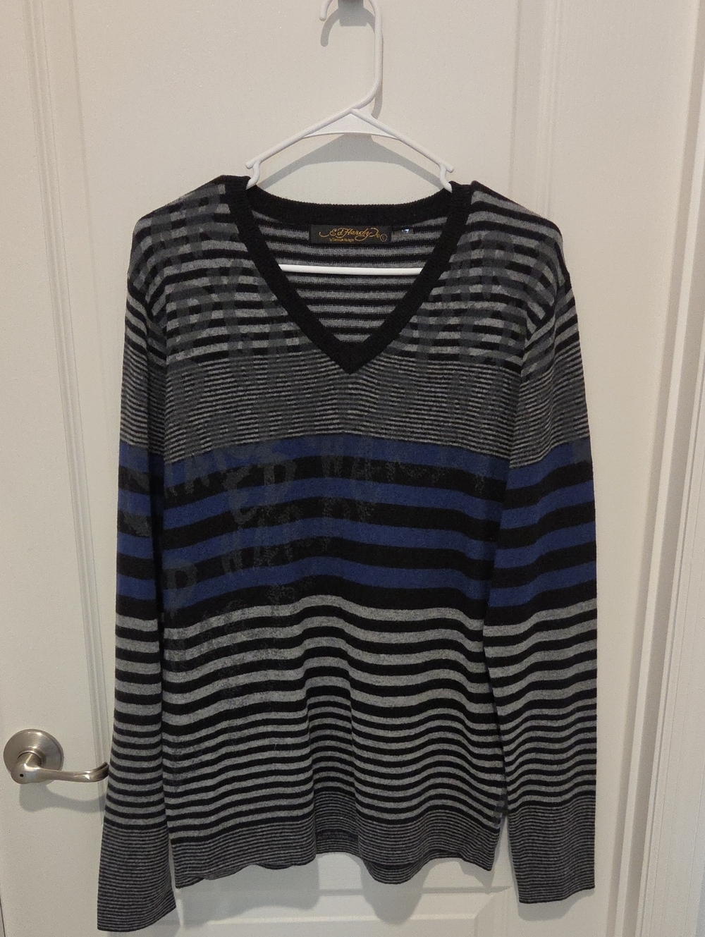 Ed Hardy Sweater Mens L NWT